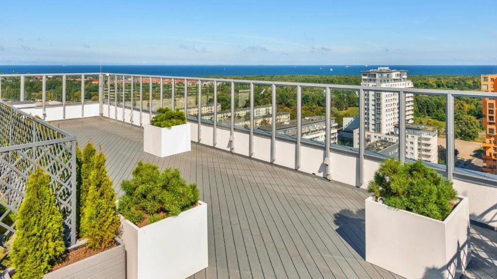 Cztery Oceany 808 Apartment Gdansk Bagian luar foto